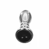 TOYJOY The Slider Vibrating Plug Medium stalowy