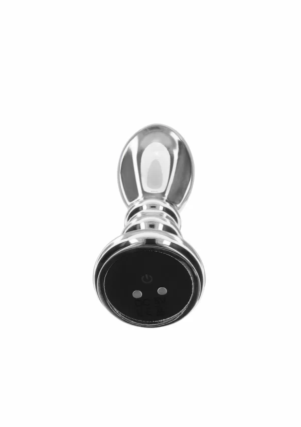TOYJOY The Slider Vibrating Plug Medium stalowy