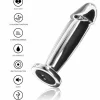 TOYJOY Buttocks The Intruder Vibrating Plug Metal Large USB Black. Butt plug. See functions