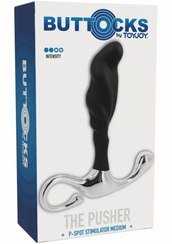 TOYJOY P-Spot Stimulator Medium silikonowy korek anatomiczny czarny