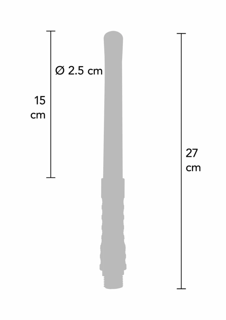 ToyJoy Buttocks The Geyser Anal Douche 15 cm - Flexible Silicone Hygiene Nozzle. Intimate douche