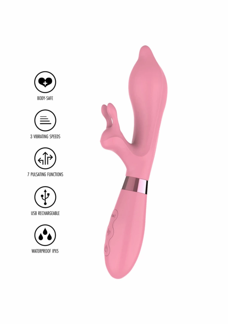 fioletowy - Anelma TOYJOY Funky Playhouse Vibrator silikonowy