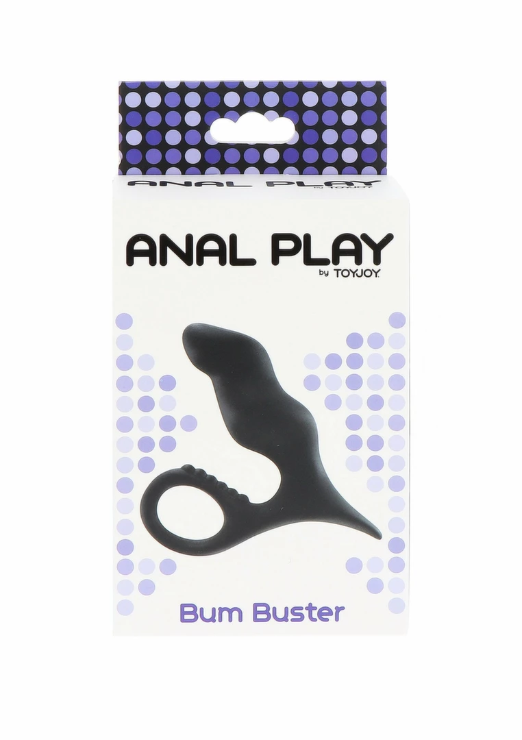 TOYJOY Bum Buster Silicone Anal Plug with Retrieval Loop