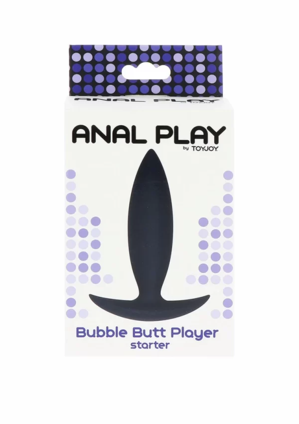 TOYJOY Bubble Butt Player Starter silikonowy korek anatomiczny czarny