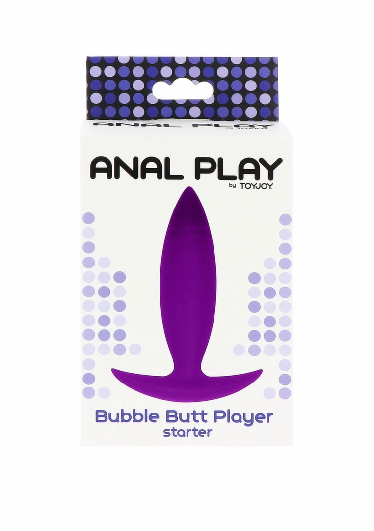 TOYJOY Bubble Butt Player Starter silikonowy korek anatomiczny czarny