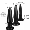 TOYJOY Best Butt Buddies Set - 3-Piece TPE Anal Plug