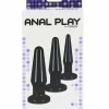 TOYJOY Best Butt Buddies zestaw 3 anatomicznych korkow TPE S/M/L