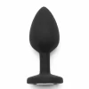 TOYJOY Diamond Booty Jewel Small silikonowy z krysztaÅ‚em 7 cm