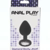 TOYJOY Diamond Booty Jewel Medium Silicone Plug with Gem