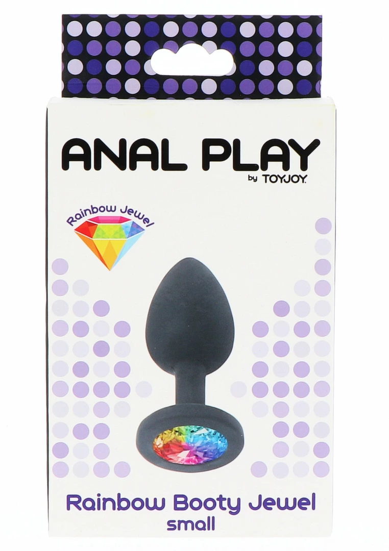 TOYJOY Rainbow Booty Jewel Small Silicone Plug