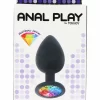 TOYJOY Rainbow Booty Jewel Medium Silicone Plug