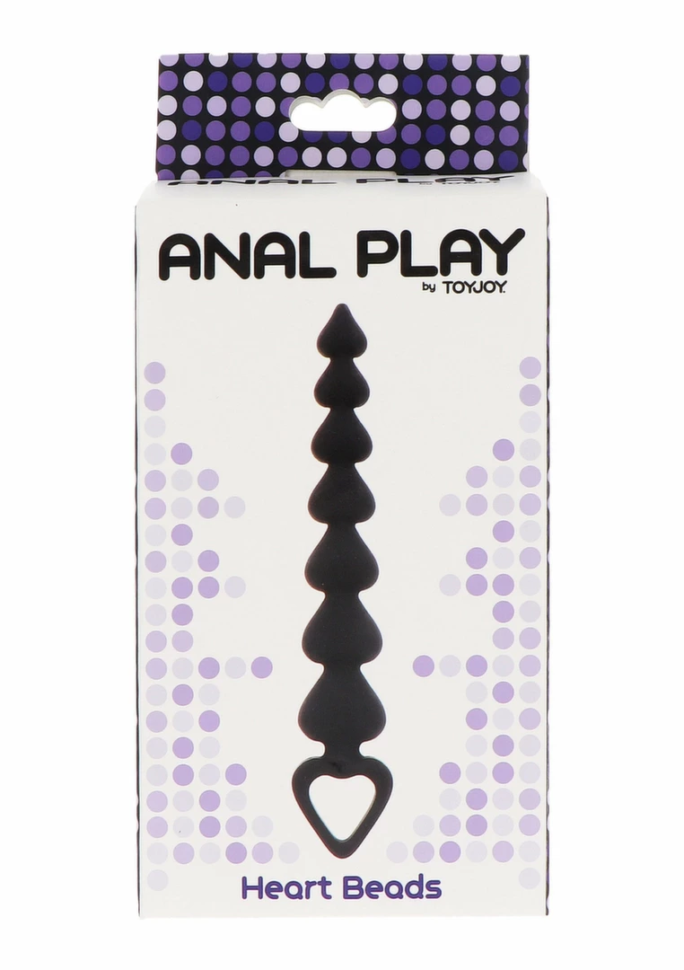 TOYJOY Heart Beads Silicone Intimate Bead System with Heart