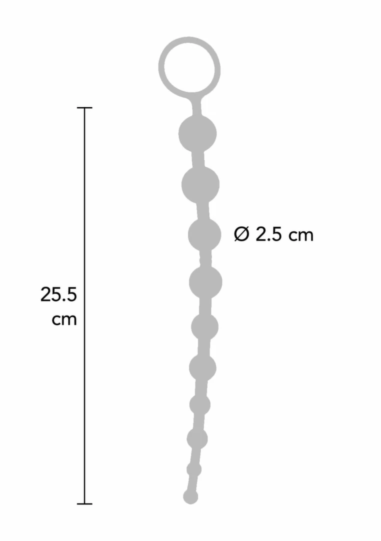 ToyJoy Thai Toy Beads Flexible Silicone Intimate Accessory - Anelma ToyJoy Thai Toy Beads Flexible Silicone Intimate Accessory
