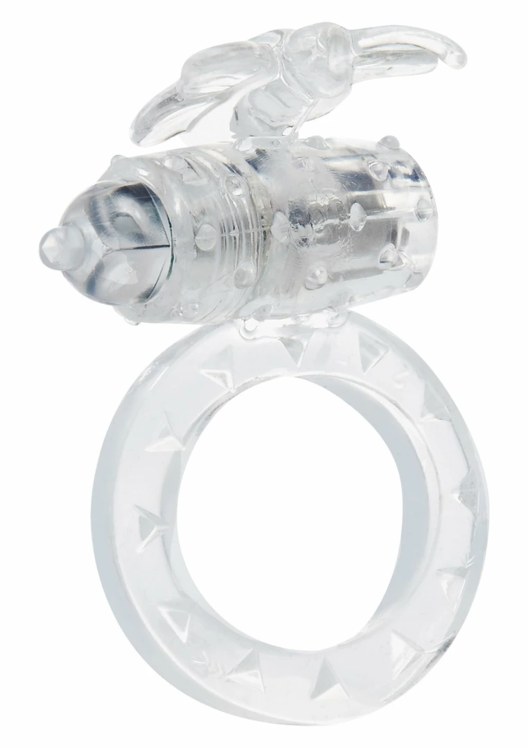 ToyJoy Flutter Ring Vibrating Silicone Intimate Ring - Adjustable Fit - Anelma sextoys