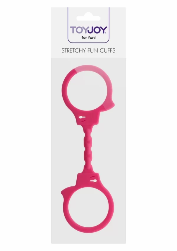ToyJoy Stretchy Fun Cuffs Silicone Flexible Hand Restraints