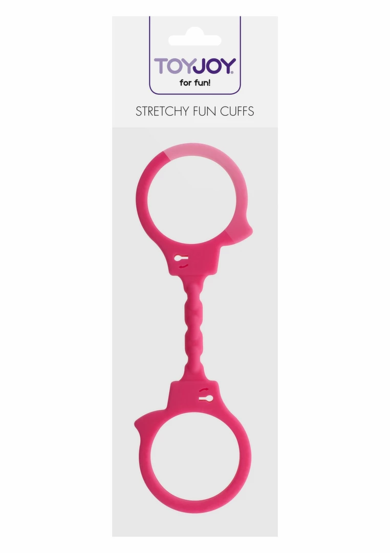 ToyJoy Stretchy Fun Cuffs Silicone Flexible Hand Restraints