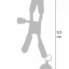 ToyJoy Nipple Teasers Adjustable Iron Clamps Unisex Entry