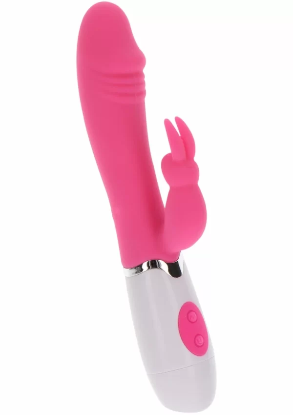 ToyJoy Funky Rabbit silikonowy masażer z 4 trybami wibracji - vibraattori
