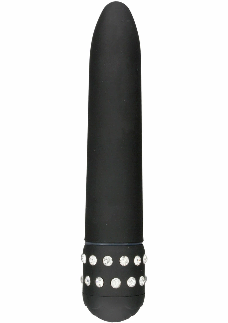 ToyJoy Diamond Superbe Vibrator Classic Design with Rhinestone Accents 19 cm - Anelma ToyJoy Diamond Superbe Vibrator klasyczny model z - vibraattori