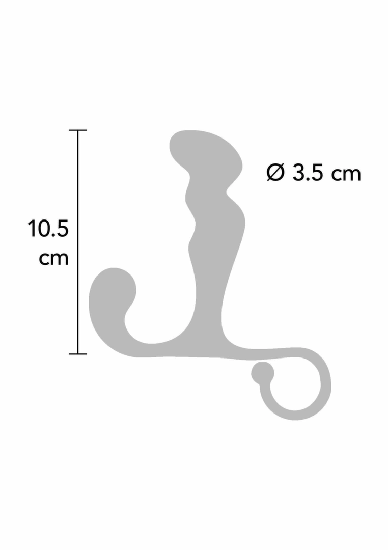 ToyJoy Power Plug Prostate Massager Black Ergonomic Silicone