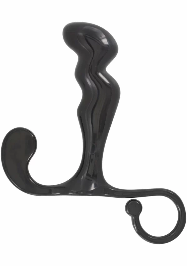 ToyJoy Power Plug Prostate Massager Black Ergonomic Silicone Design