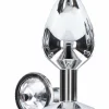 TOYJOY Starlight Booty Jewel Small Aluminium Plug with Gemstone Accent