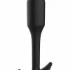 ToyJoy Smooth Plug Medium Silicone Anal Model 10.9cm Black. Butt plug. See functions