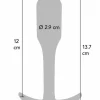 ToyJoy Smooth Anal Plug XLarge silikonowy korek anatomiczny 13