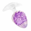ToyJoy Crystal Plug Medium Liquid Silicone Glam Look