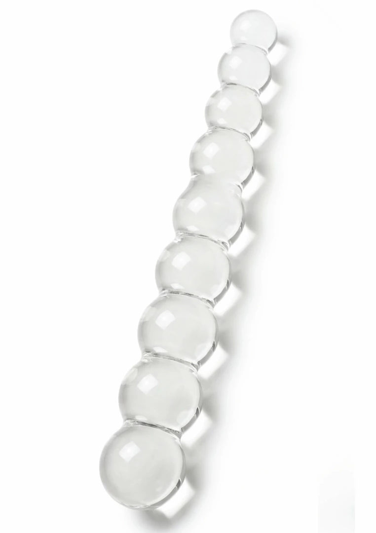 TOYJOY GLASS WORXX Dual-Use Frozen Fountain Glass Massager 18 cm
