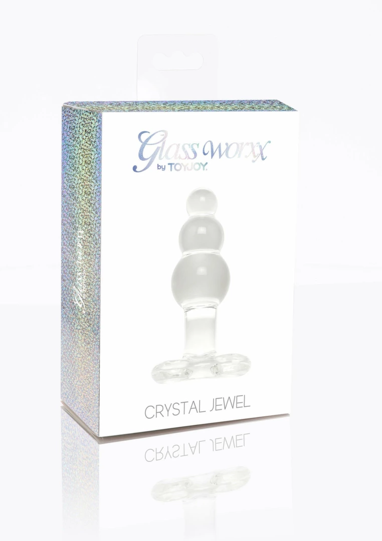 TOYJOY GLASS WORXX Crystal Anal Jewel - Anelma TOYJOY GLASS WORXX Crystal Anal Jewel