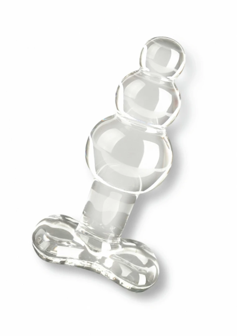TOYJOY GLASS WORXX Crystal Anal Jewel - Glass Plug with Flared Base - Anelma TOYJOY GLASS WORXX Crystal Anal Jewel - Glass Plug with Flared Base