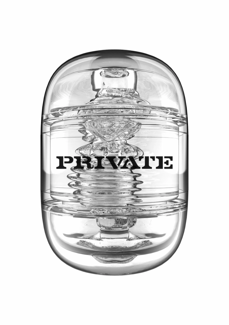 PRIVATE Clear Shot Dual-Sided Intimate Machine Transparent Hard Case - Anelma PRIVATE Clear Shot Dual-Sided Intimate Machine Transparent