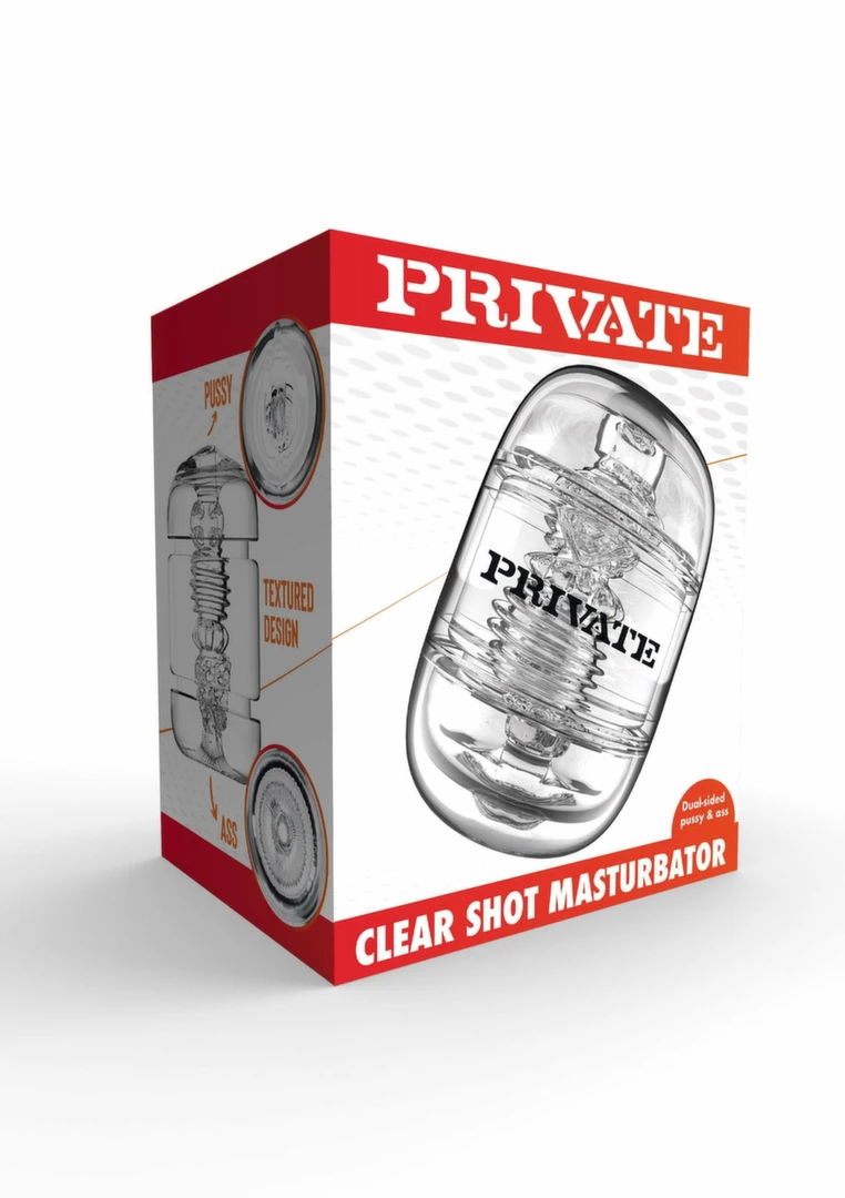 PRIVATE Clear Shot Dual-Sided Intimate Machine Transparent - Anelma reliable use and easy care.