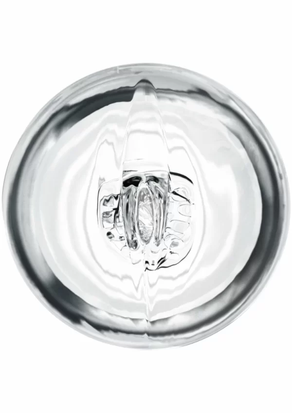 PRIVATE Crystal Clear Dual-Sided Intimate Sleeve Transparent 21 cm combines an ergonomic design for comfortable