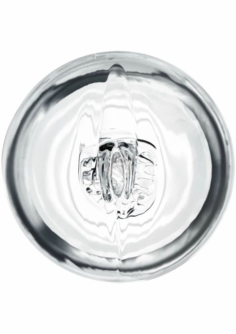 PRIVATE Crystal Clear Dual-Sided Intimate Sleeve Transparent 21 cm combines an ergonomic design for comfortable