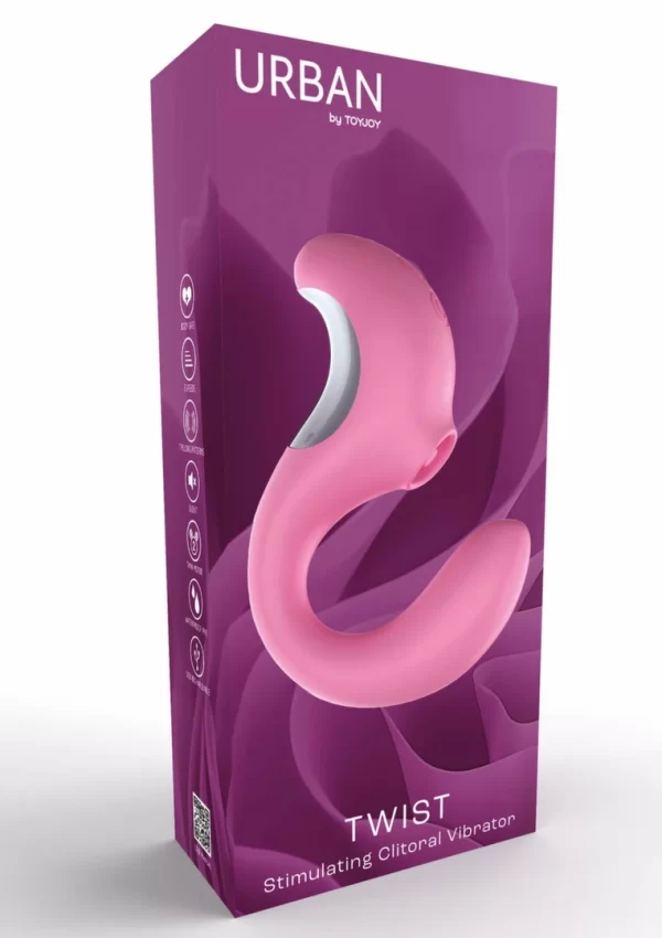 ToyJoy Twist C-kształtny wibrator punktowy z ergonomicznym