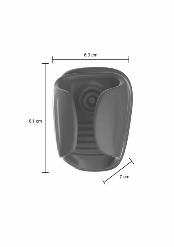 Nova Pulsating Squeezable Intimate Machine combines body-safe silicone