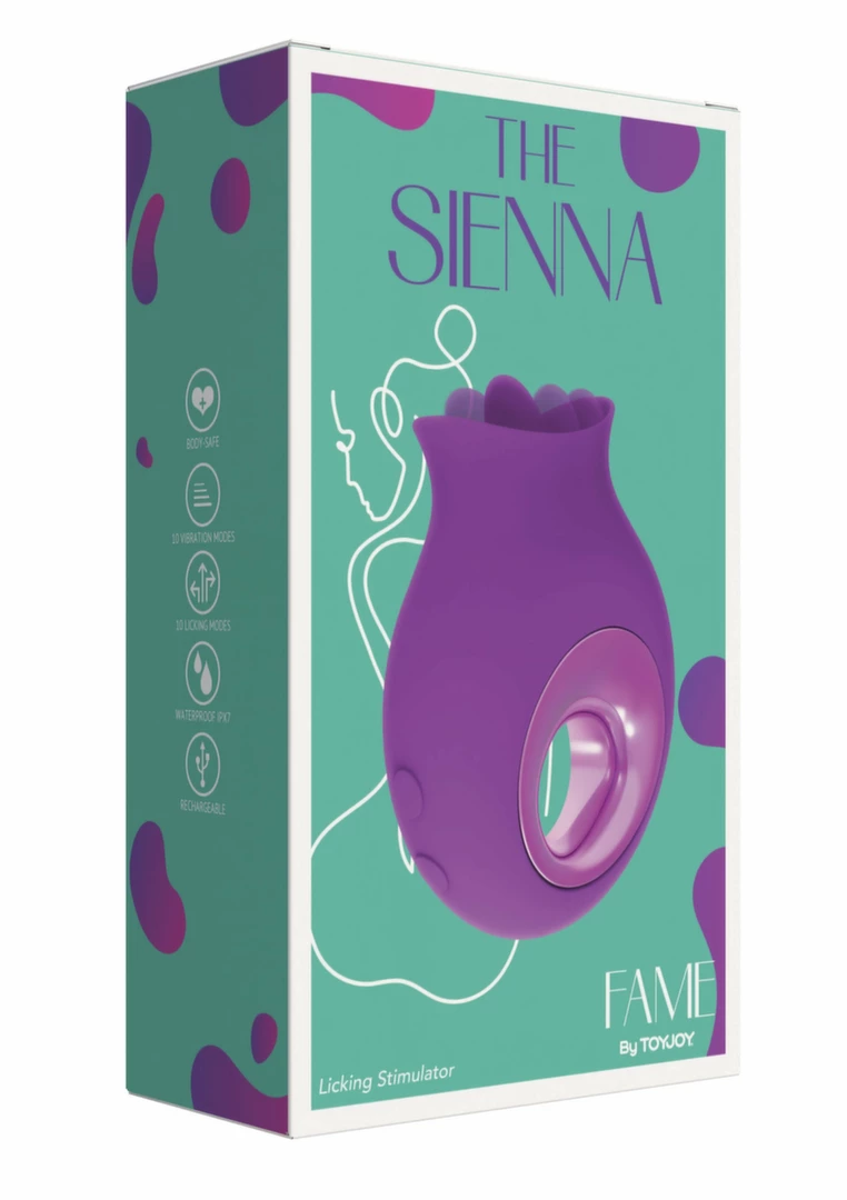 TOYJOY The Sienna Licking Stimulator silikonowy IPX7 10