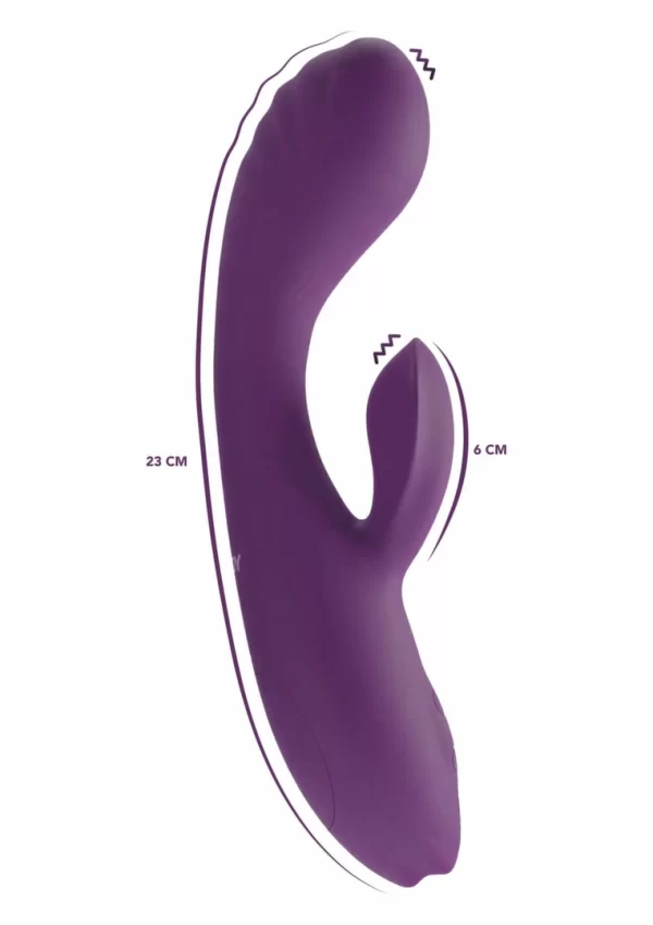 Waterproof - Anelma ToyJoy The Selene Rumbling Rabbit silikonowy masażer