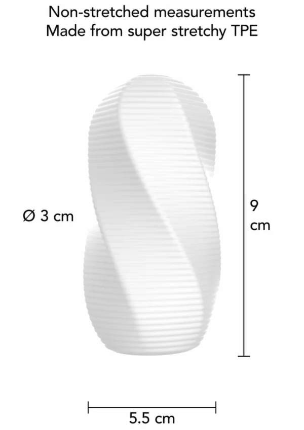 TOYJOY HERO Swirl Medium combines an ergonomic design for comfortable