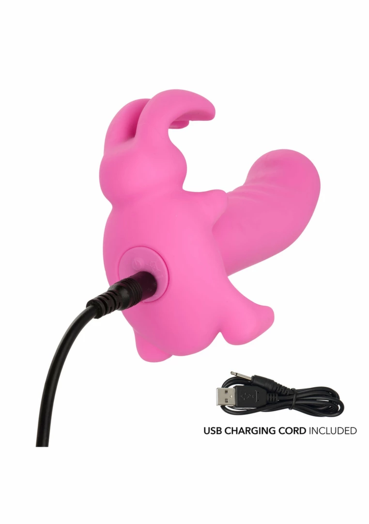 CalExotics Bunny Dreams Vibrating Stimulator Silicone Pink