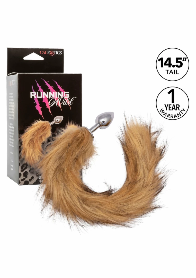 CalExotics Running Wild Tail Metallic Probe with Synthetic