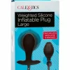 CalExotics Large Weighted Inflatable Plug Silicone System