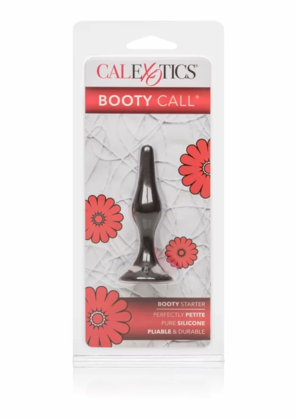 CalExotics Booty Call Booty Starter silikonowy korek z przyssawkÄ… czarny