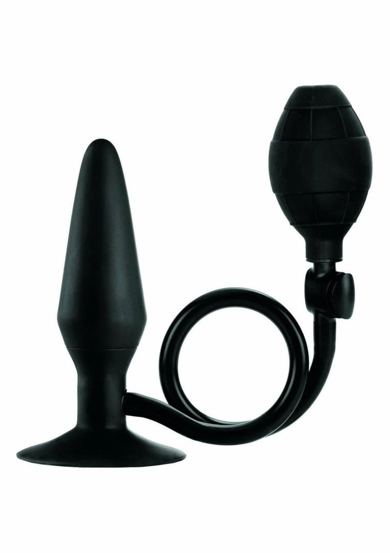 Booty Call Booty Pumper Medium Inflatable Anal System 4.5'' Black