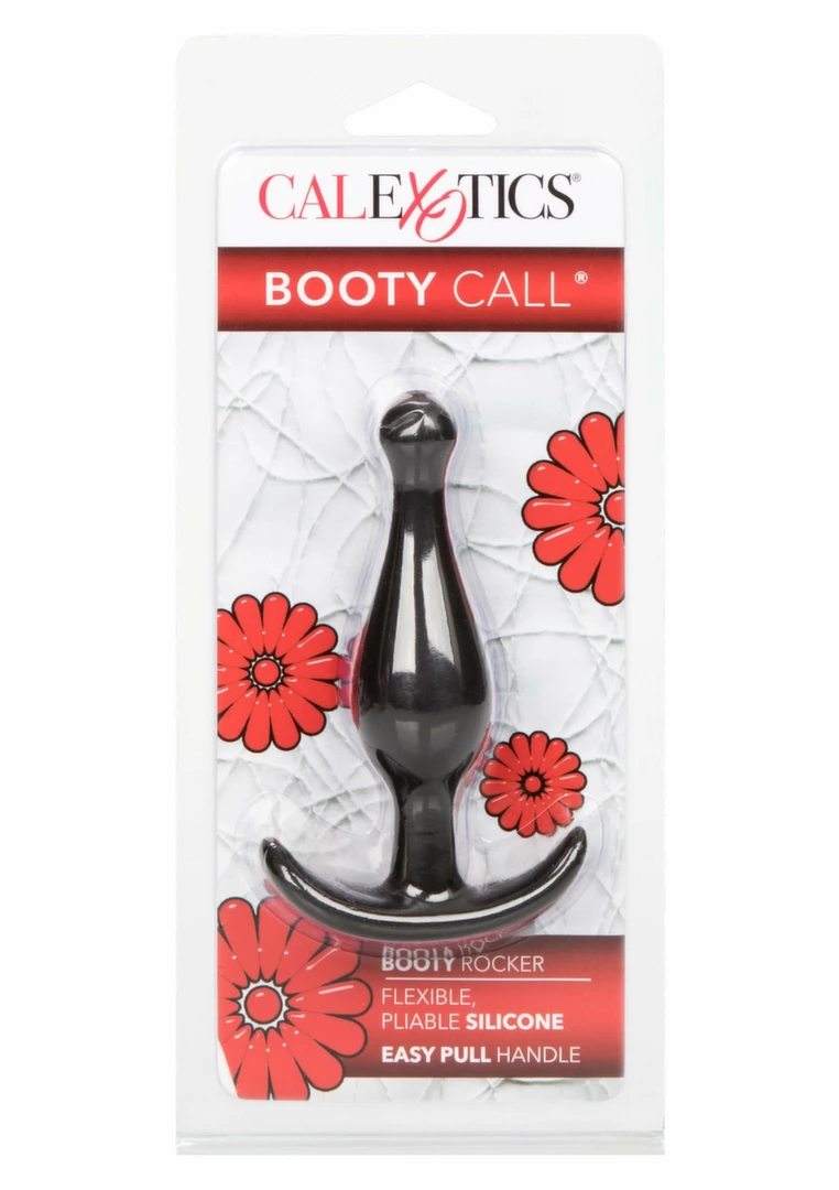 CalExotics Booty Call Booty Rocker silikonowy anatomiczny masażer z uchwytem 12 cm CalExotics Booty Call Booty Rocker silikonowy anatomiczny masażer z uchwytem 12 cm