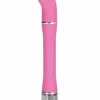 Lulu Satin Scoop Compact Vibrator Velvet-Cote™ 5†Silver Accents - Anelma CalExotics Lulu Satin Scoop - vibraattori