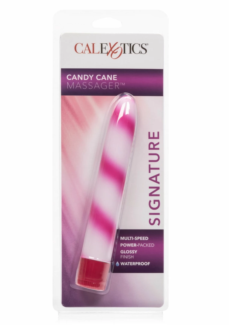 CalExotics Candy Cane Massager wielofunkcyjny masażer 6â€