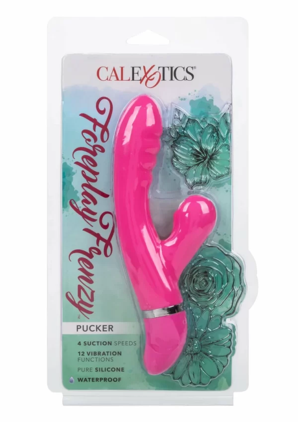 CalExotics Foreplay Frenzy Pucker Dual-Action Intimate - Anelma Foreplay Frenzy Pucker – Podwójne (króliczki)